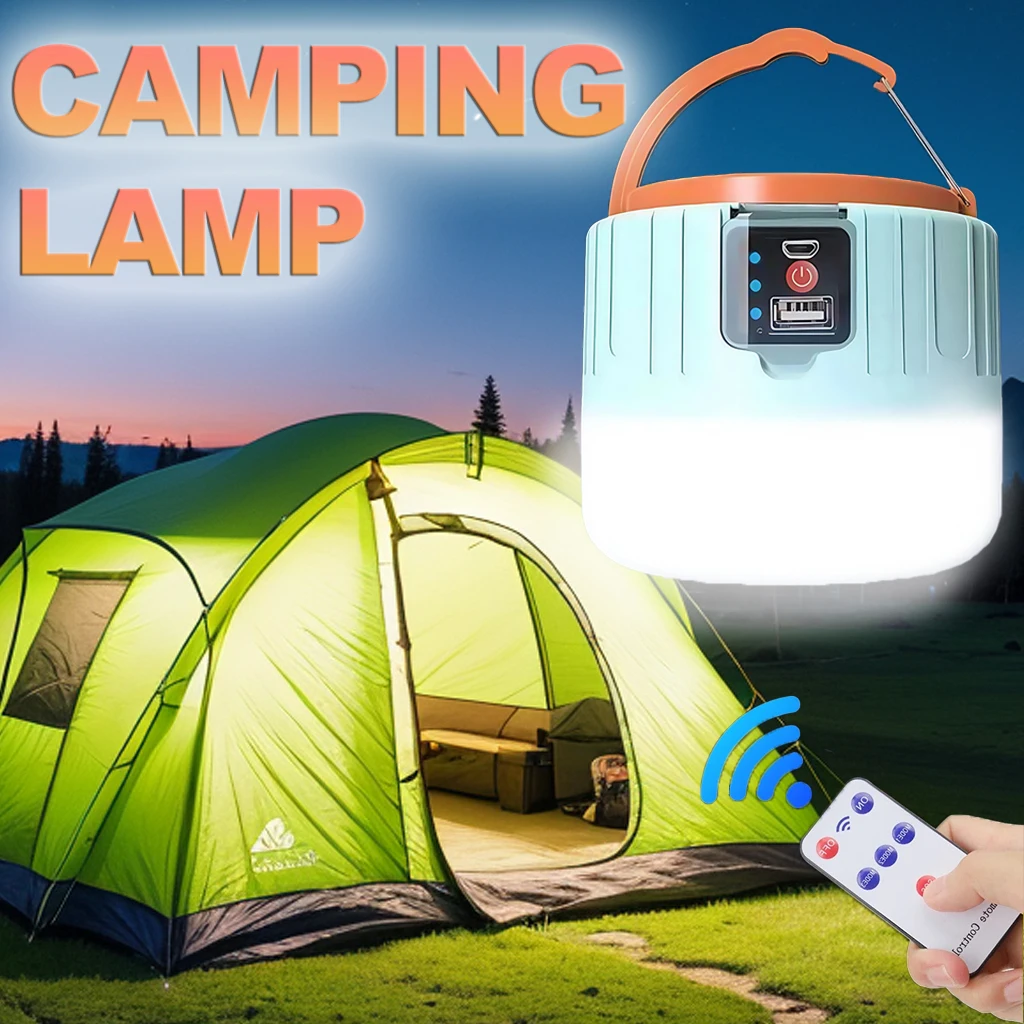 Fishing Light - Солнечный фонарь для кемпинга, перезаряжаемый светодиодный