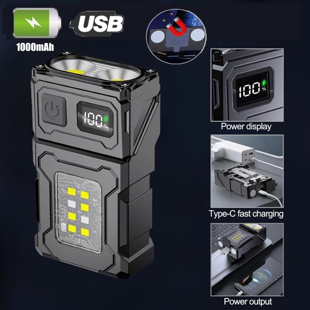 Fishing Light - 180 ° Поворотный светодиодный фонарик с