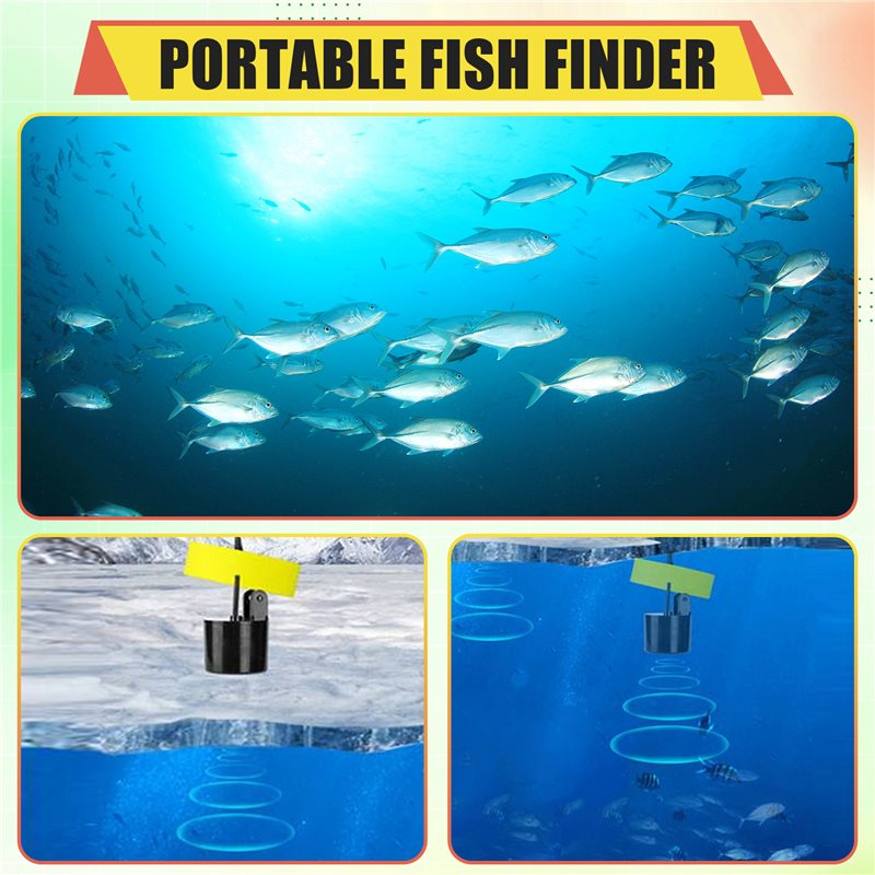Fish Finder Portable - Портативный эхолот ABKV для поиска рыбы