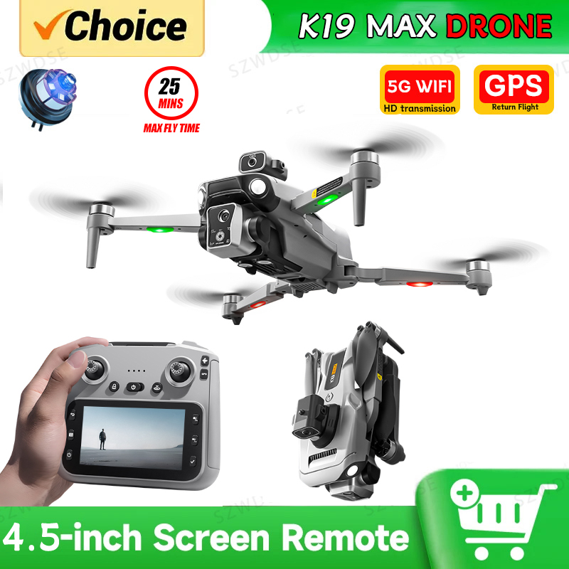 Fishing Gps - Дрон 2026 K19 MAX GPS с