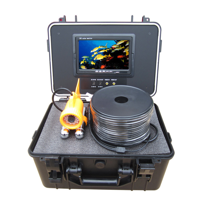 Fish Finder Cable - Эхолот, кабель 20 м, 7-дюймовый ЖК-дисплей,