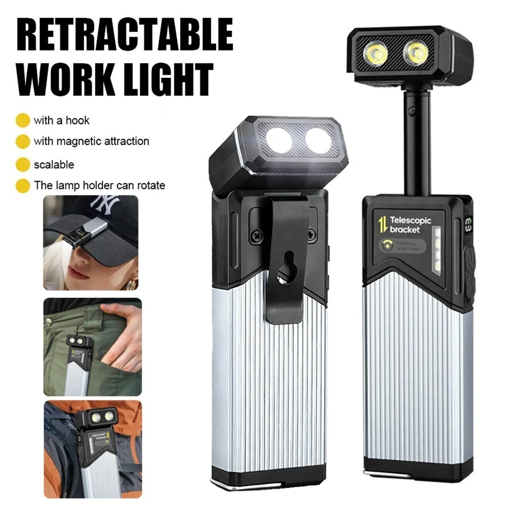 Fishing Light - Портативный 180 ° Вращающийся выдвижной светодиодный