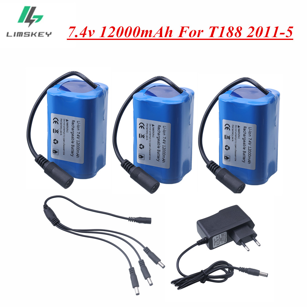 Аккумулятор 7,4 В, 12000 мАч с – обзор и цена Fish Finder Charger