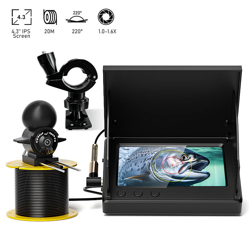 Портативный эхолот с ЖК-диспле – обзор и цена Fish Finder Portable