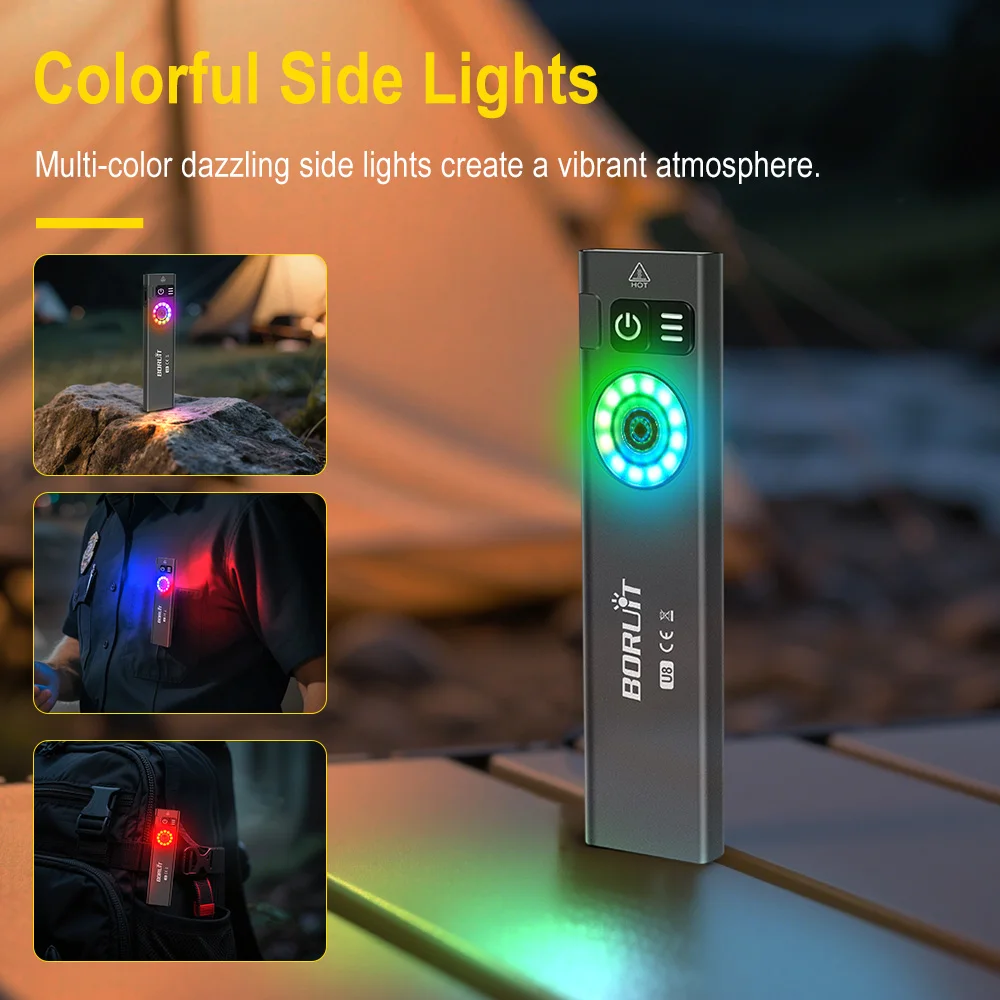 BORUiT U8 650LM EDC светодиодн – обзор и цена Fishing Light