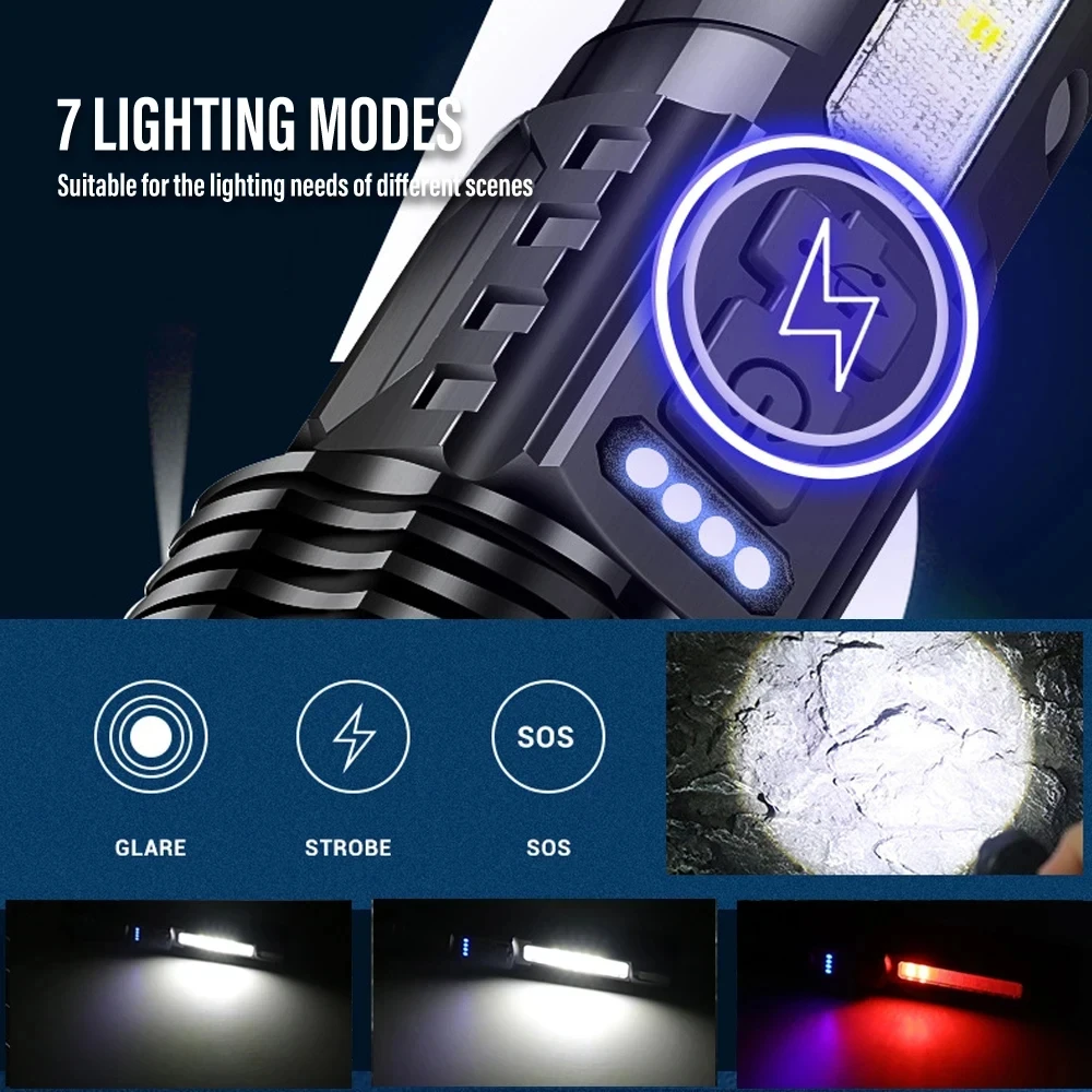 Мощный светодиодный фонарь XHP – обзор и цена Fishing Light