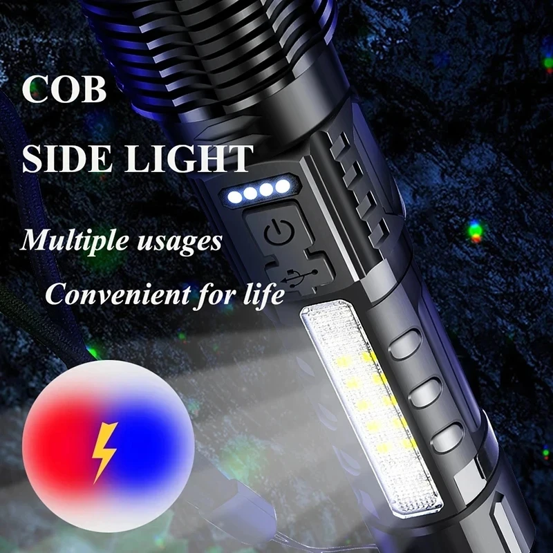Мощный светодиодный фонарь XHP – обзор и цена Fishing Light