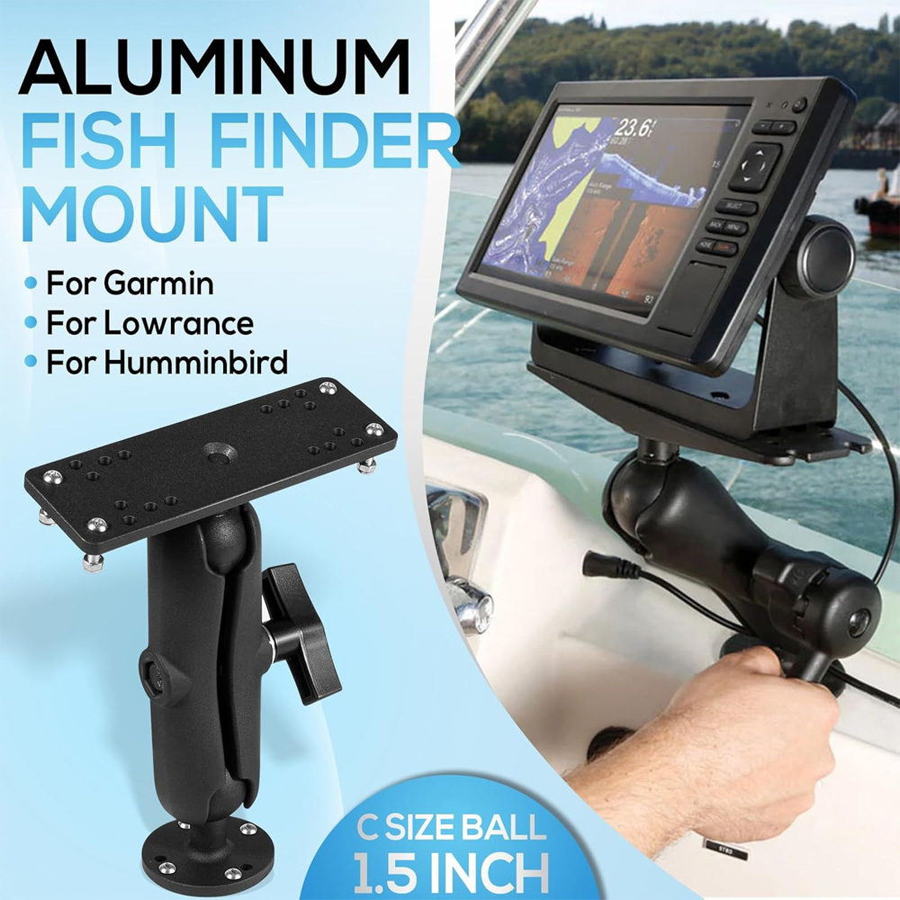 Алюминиевое крепление для эхол – обзор и цена Fish Finder