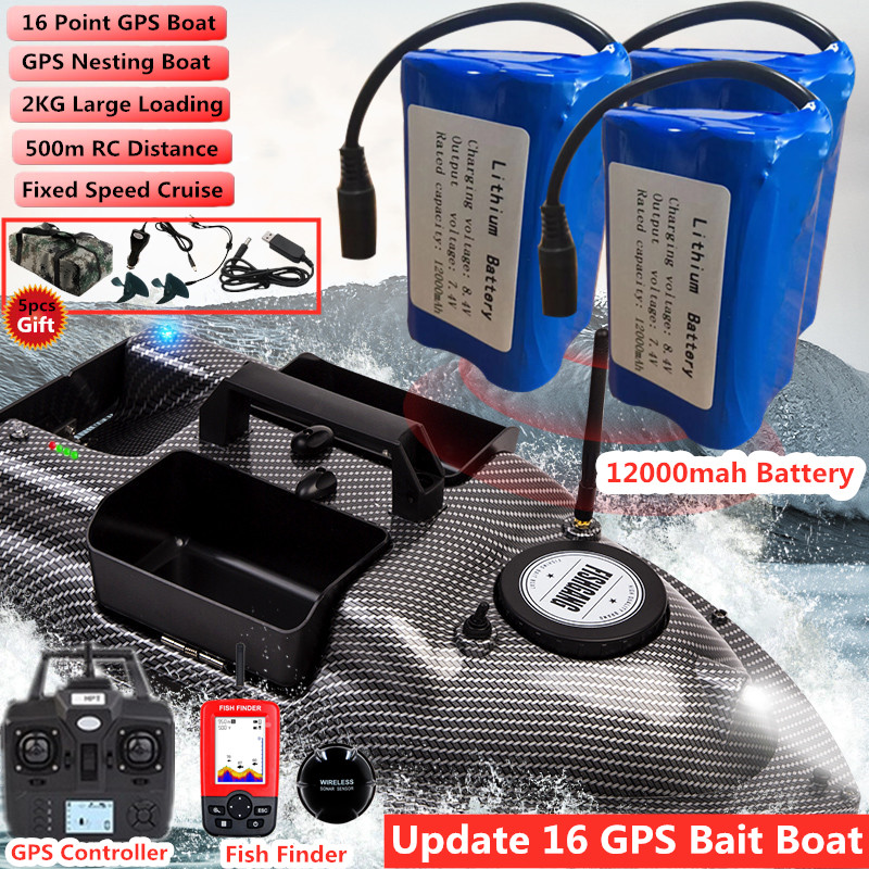 16-точечный GPS с двумя позици – обзор и цена Fish Finder Gps