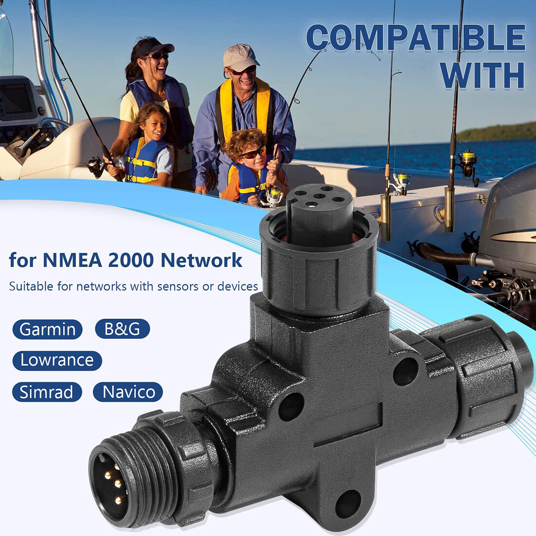 Т-образный разветвитель NMEA 2 – обзор и цена Fish Finder Cable