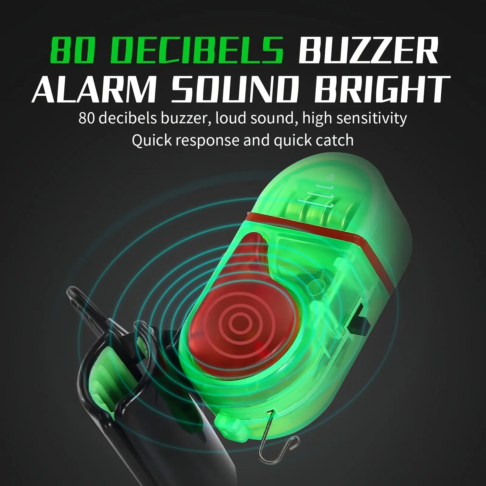 Комплект из 2 LED-сигнализатор – обзор и цена Fish Alarm