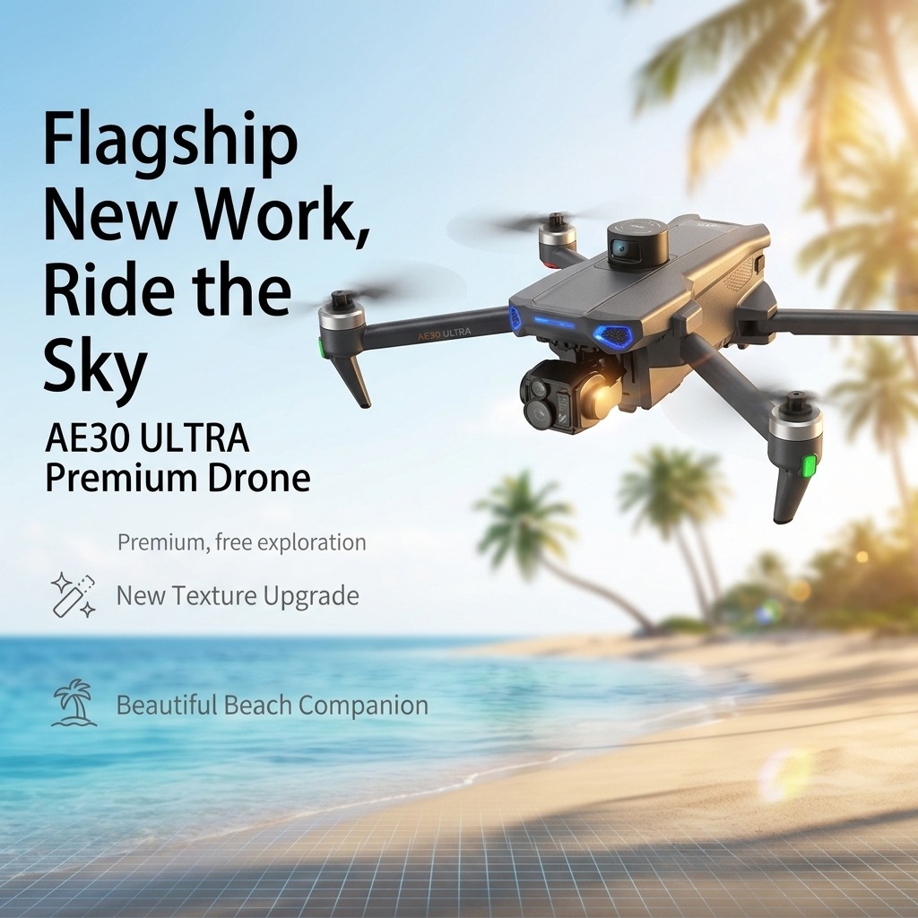 НОВЫЙ Дрон AE30 Ultra GPS с пр – обзор и цена Fishing Gps